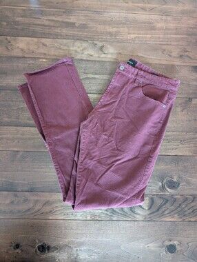 RVCA Men's Burgandy Jeans